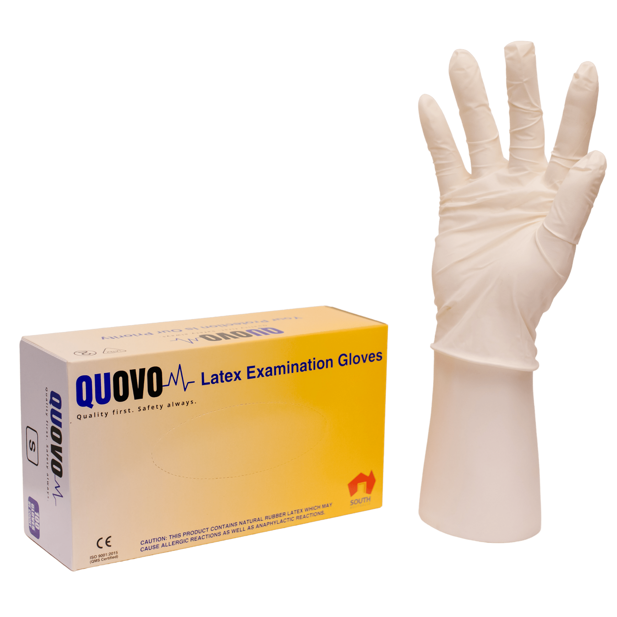 Latex Gloves & Facts about Quovo Examination Gloves