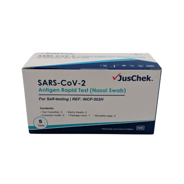 nasal Antigen Rapid tests pack of 5 covid-19