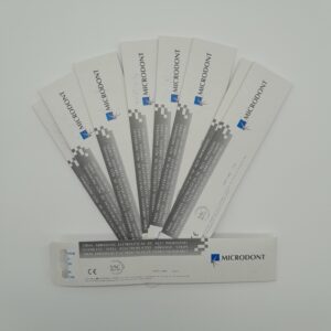 Microdont Stainless steel Electroplated Abbraisive Strips - 2.4mm used in restorative dental practice