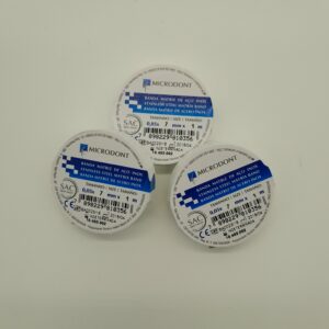 Microdont Matrix band 0.05 X 7mm X 1mm used in restorative dental