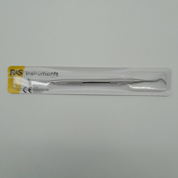 R&S Double ended scaler - N204S used for Removal of deep subgingaval calculus and finishing of subgingaval root surface. Used in Oral hygiene equipment.
