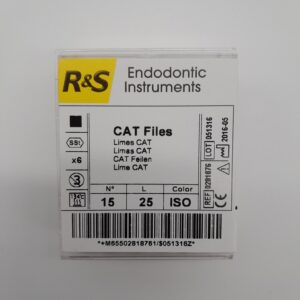 R&S CAT Files - Size 15 with 25mm length used in endodontics