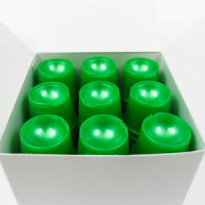green disposable dappen dishes for dental use