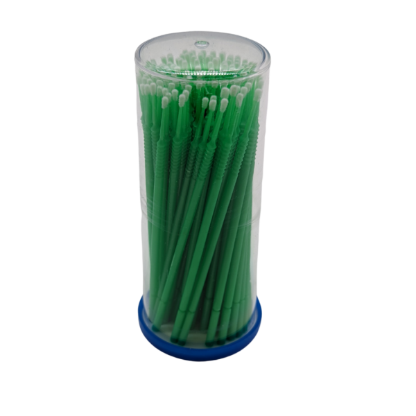 Green micro applicators for dental use