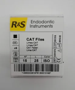 R&S CAT Files - Size 15 with 25mm length used in endodontics