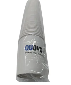 QUOVO branded paper cups single stack